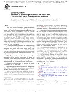 ASTM D6232-21 ASTM D6232-21