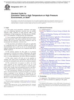 ASTM G111-21 ASTM G111-21