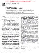 ASTM C494/C494M-99ae1