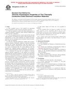 ASTM D5470-01 ASTM D5470-01