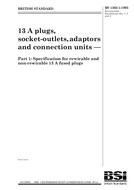 BS 1363-1:1995 BS 1363-1:1995