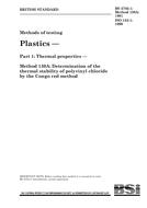 BS 2782-1:METHOD 130A:1991