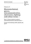 BS 4727-1:GROUP 10:1991