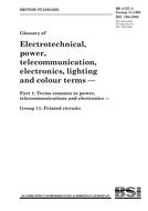 BS 4727-1:GROUP 11:1991