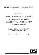 BS 4727-2:GROUP 05:1972