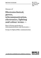 BS 4727-3:GROUP 13:1992