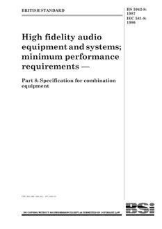 BS 5942-8:1987