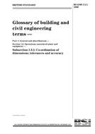 BS 6100-1.5.1:1999 BS 6100-1.5.1:1999