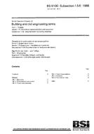 BS 6100-1.5.6:1988 BS 6100-1.5.6:1988