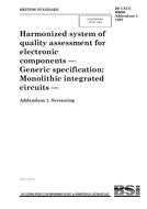 BS CECC 90000:ADDENDUM NO. 1:1983