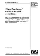 BS PD IEC TR 60721-4-6:2002