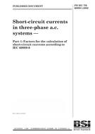 BS PD IEC TR 60909-1:2002