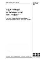 BS PD IEC/TR 62271-308:2002 BS PD IEC/TR 62271-308:2002