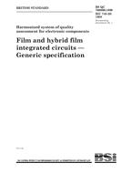 BS QC 760000:1990 BS QC 760000:1990