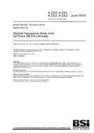 BS A 250; A 251; A 252; A 253:1974 BS A 250; A 251; A 252; A 253:1974