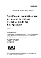 BS PAS 99:2006 (ITALIAN TRANSLATION) BS PAS 99:2006 (ITALIAN TRANSLATION)
