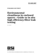 BS PD 6609:2007 BS PD 6609:2007