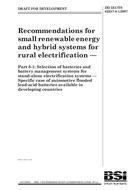 BS DD IEC/TS 62257-8-1:2007 BS DD IEC/TS 62257-8-1:2007