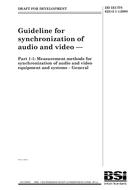 BS DD IEC/TS 62312-1-1:2008 BS DD IEC/TS 62312-1-1:2008