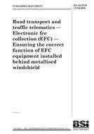 BS PD CEN/TR 15762:2008