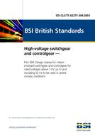 BS DD CLC/TS 62271-304:2008 BS DD CLC/TS 62271-304:2008