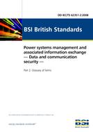 BS DD IEC/TS 62351-2:2008 BS DD IEC/TS 62351-2:2008