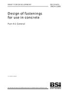 BS DD CEN/TS 1992-4-1:2009 BS DD CEN/TS 1992-4-1:2009