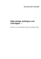 BS PD CLC/TR 62271-303:2009