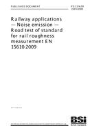 BS PD CEN/TR 15874:2009