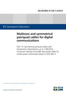 BS DD IEC/PAS 61156-1-4:2010 BS DD IEC/PAS 61156-1-4:2010