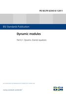 BS PD IEC/TR 62343-6-1:2011