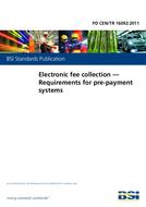 BS PD CEN/TR 16092:2011 BS PD CEN/TR 16092:2011
