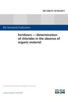 BS DD CEN/TS 16195:2011 BS DD CEN/TS 16195:2011