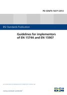 BS PD CEN/TS 16371:2012 BS PD CEN/TS 16371:2012