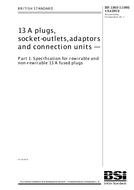 BS 1363-1:1995+A4:2012 BS 1363-1:1995+A4:2012