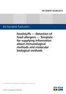 BS PD CEN/TR 16338:2012