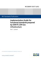 BS PD CEN/TR 13737-1:2012