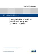 BS PD CEN/TR 16365:2012