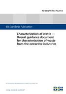 BS PD CEN/TR 16376:2012