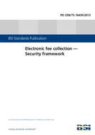 BS PD CEN/TS 16439:2013
