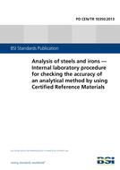 BS PD CEN/TR 10350:2013 BS PD CEN/TR 10350:2013