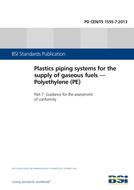 BS PD CEN/TS 1555-7:2013 BS PD CEN/TS 1555-7:2013