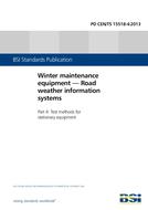 BS PD CEN/TS 15518-4:2013 BS PD CEN/TS 15518-4:2013