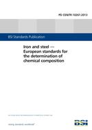 BS PD CEN/TR 10261:2013 BS PD CEN/TR 10261:2013