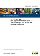 BS PD CEN/TS 16501:2013