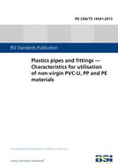 BS PD CEN/TS 14541:2013 BS PD CEN/TS 14541:2013