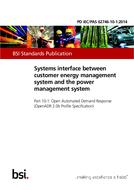 BS PD IEC/PAS 62746-10-1:2014