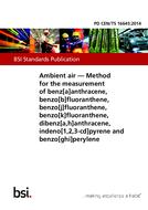 BS PD CEN/TS 16645:2014