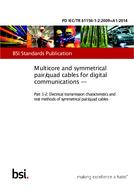 BS PD IEC/TR 61156-1-2:2009+A1:2014 BS PD IEC/TR 61156-1-2:2009+A1:2014