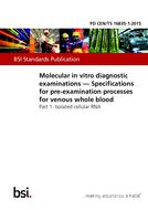 BS PD CEN/TS 16835-1:2015 BS PD CEN/TS 16835-1:2015